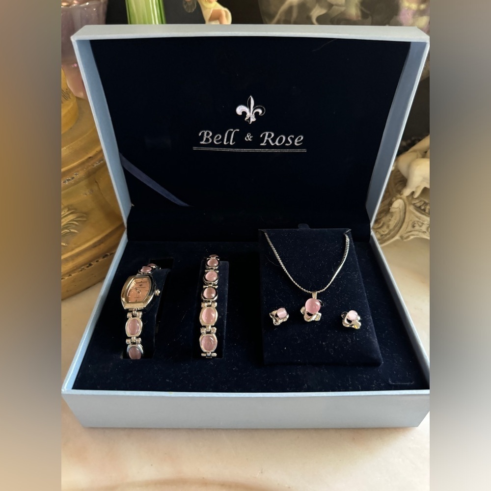 Bell & Rose Jewelry Set (Read Description)